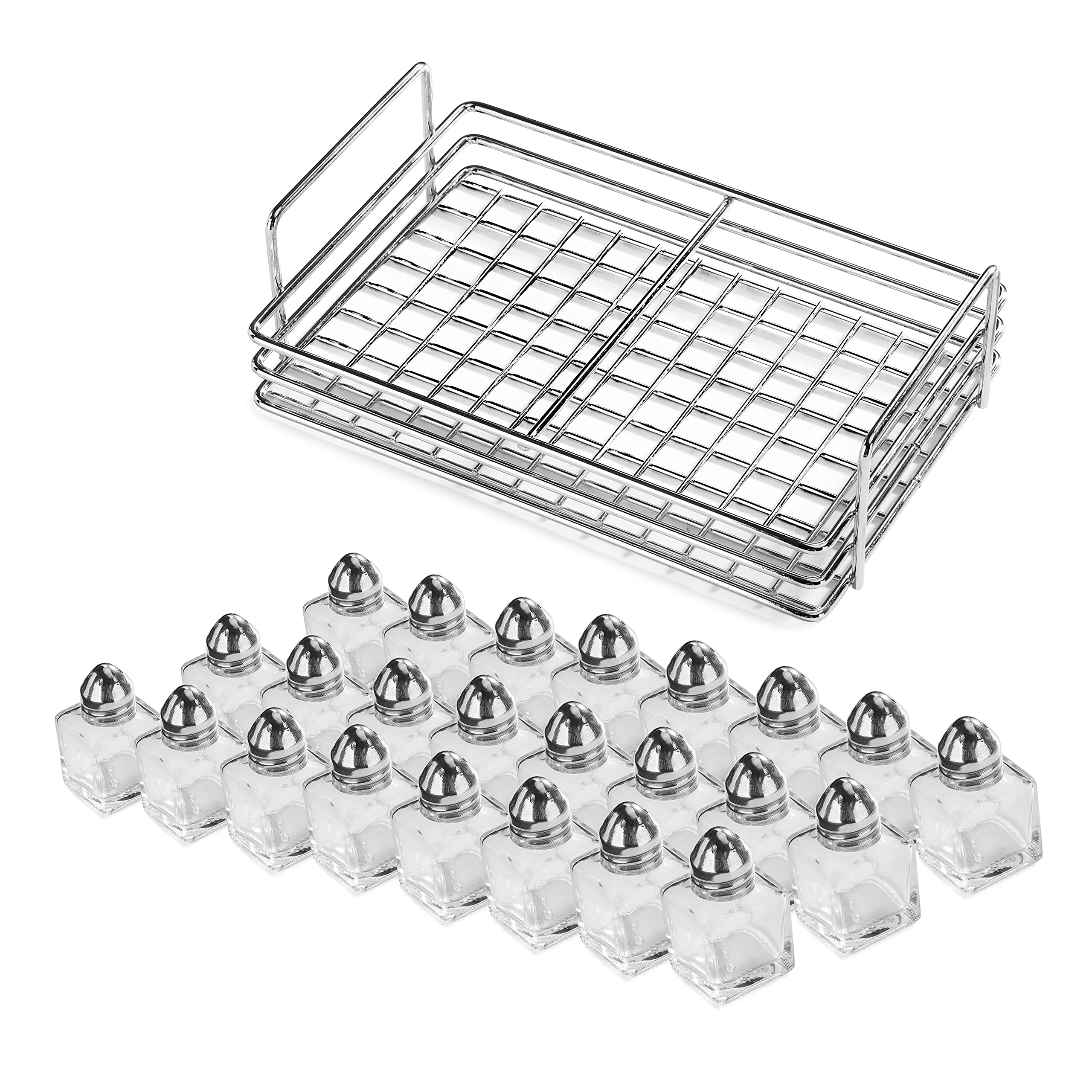 New Star square glass bottle mini shaker ready for compact hotel room service