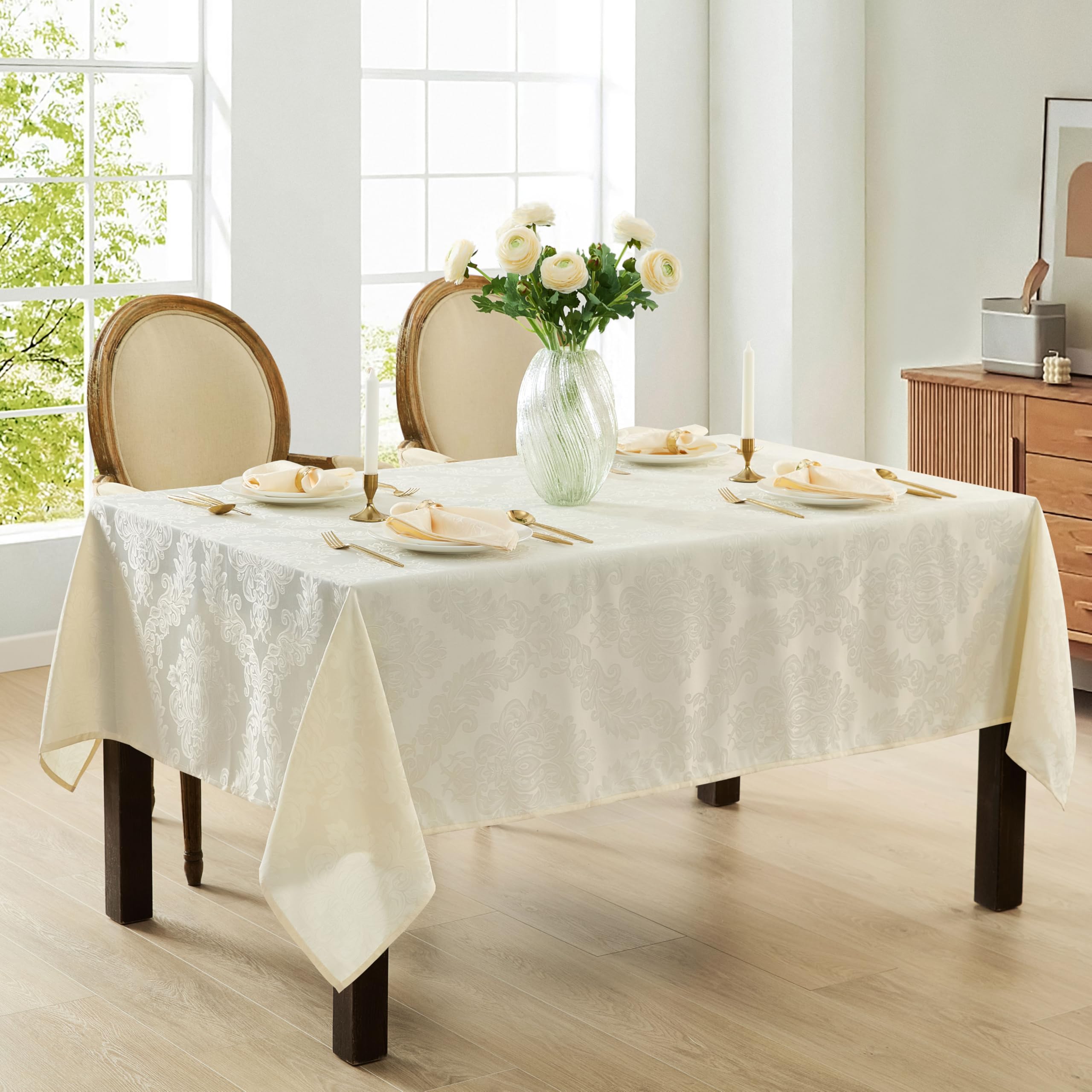 Newbridge Barcelona fabric care display showing stain release and easy care.