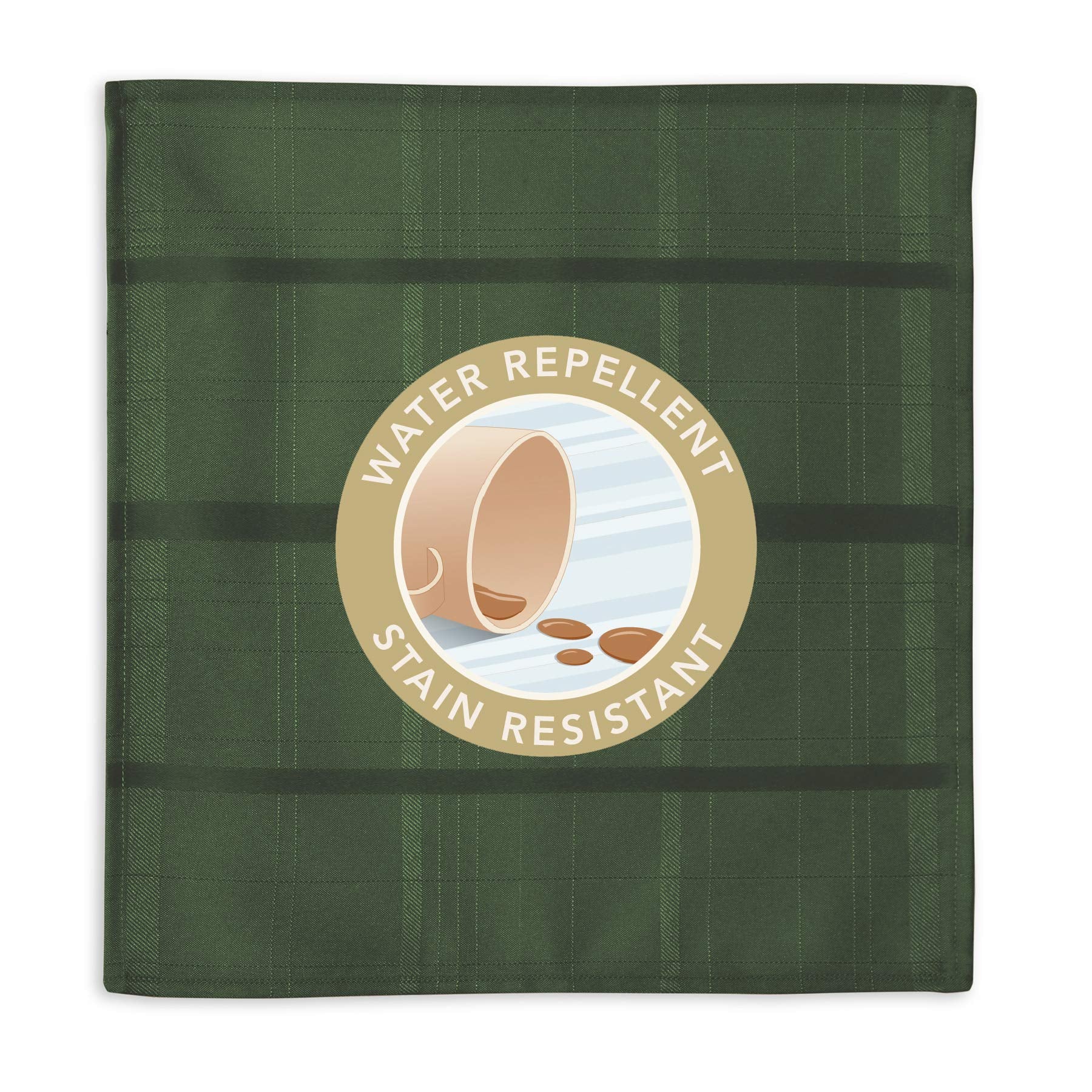 Newbridge Elegance Plaid adds holiday table charm with stain-release appeal.
