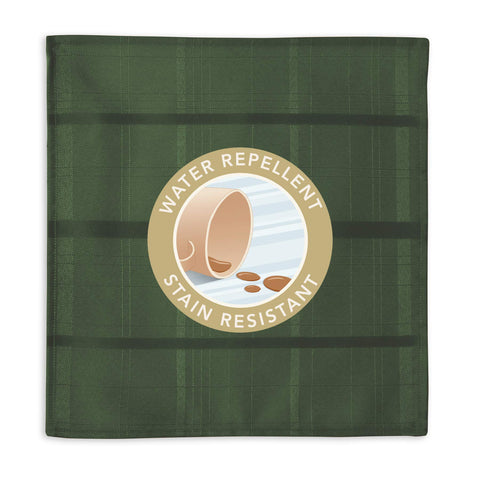 Newbridge Elegance Plaid adds holiday table charm with stain-release appeal.