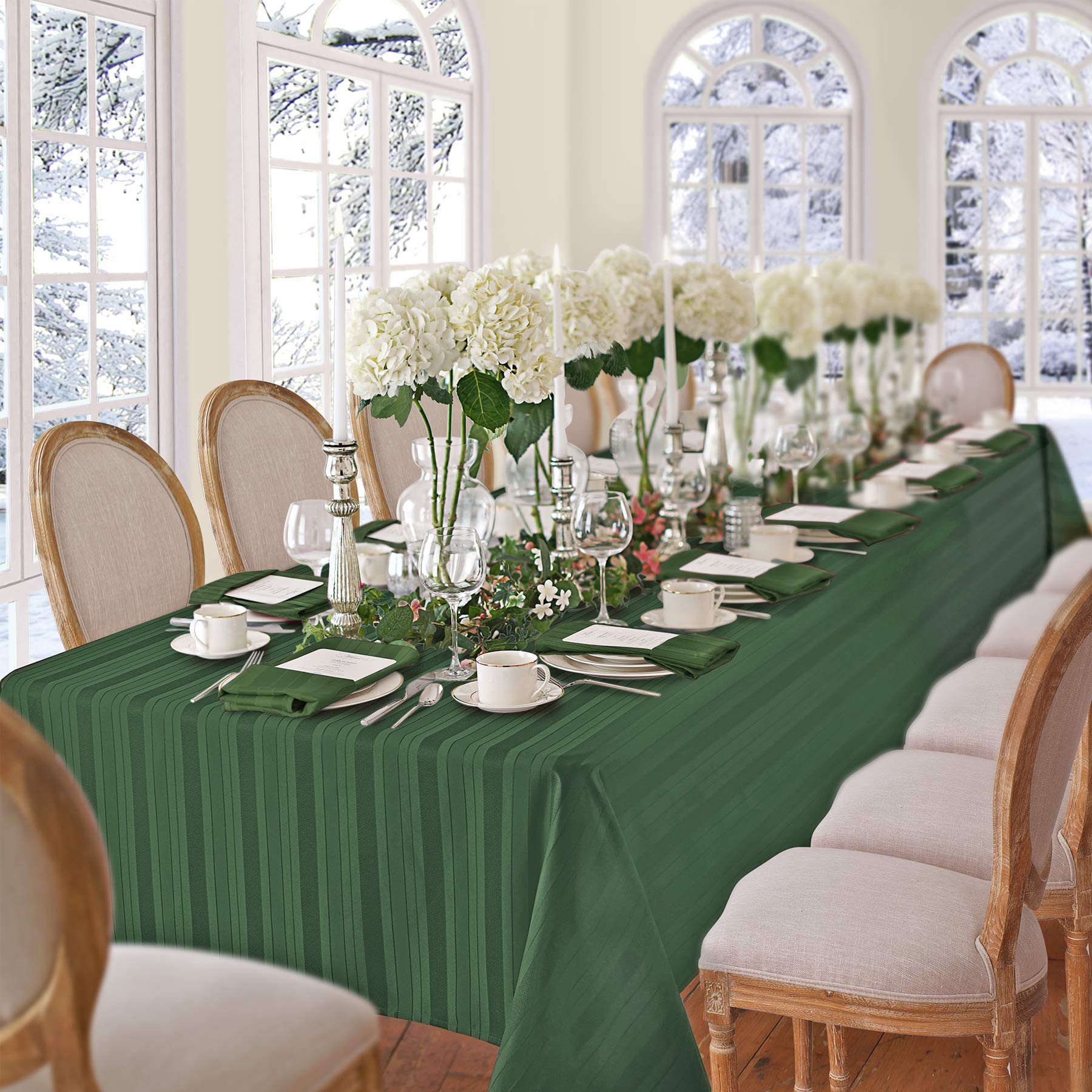 Newbridge 4-piece set coordinates with decor for a cohesive tablescape.