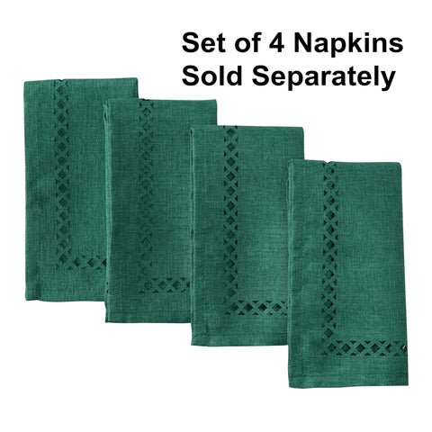 Newbridge easy-care, wrinkle-free napkins simplify cleanup after meals.
