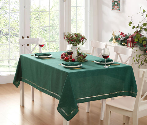 Newbridge water-stain-resistant napkins help protect tabletops during gatherings.