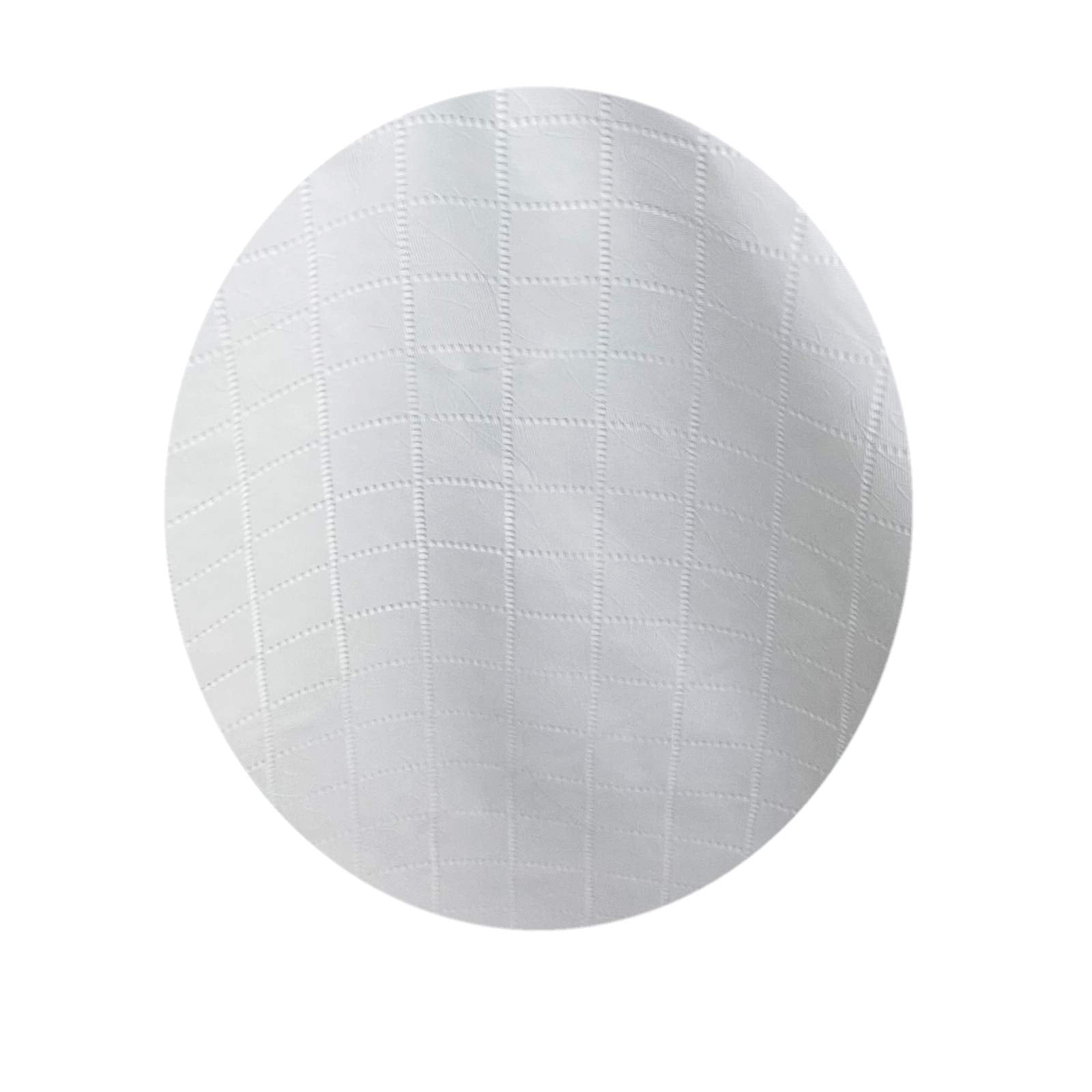 Newbridge Quilted table pad flannel back detail emphasizing non-slip protection.