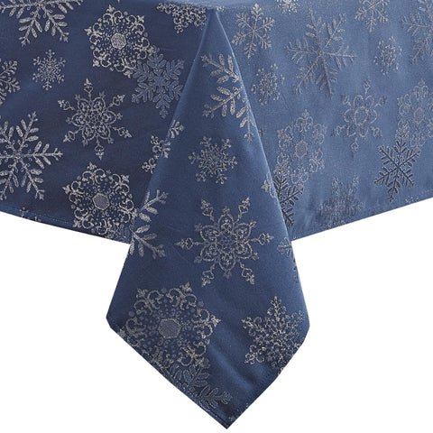 Newbridge versatile weave drapes smoothly on various table shapes