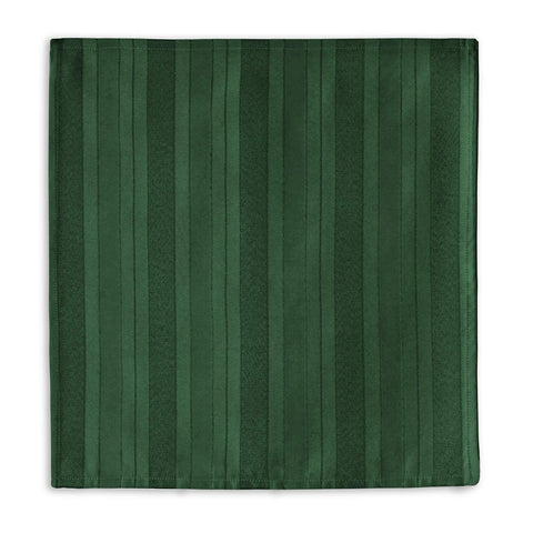 Newbridge 17-inch square napkins showcase classic woven stripe for a polished dinner setting.