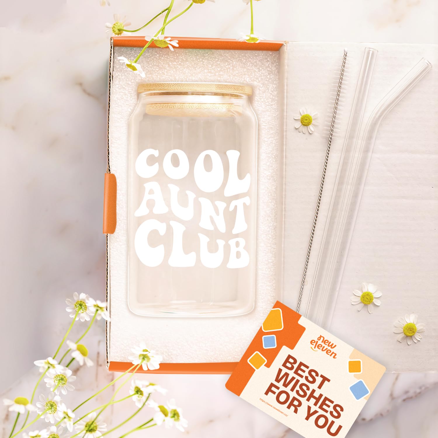NewEleven gift packaging ready for Auntie gifts, perfect for holidays or birthdays.