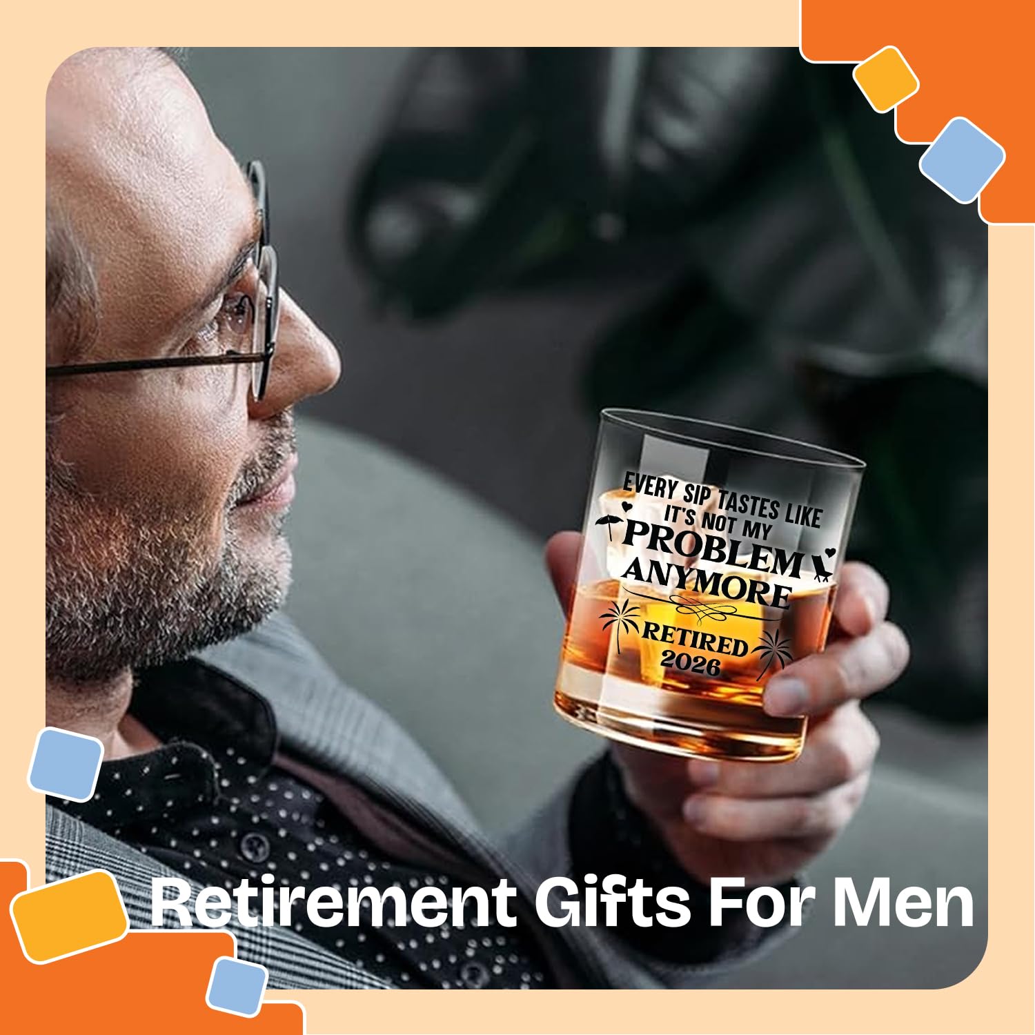 NewEleven retirement gift with stylish design suited for men and coworkers.