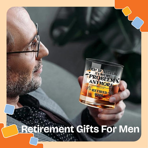 NewEleven retirement gift with stylish design suited for men and coworkers.