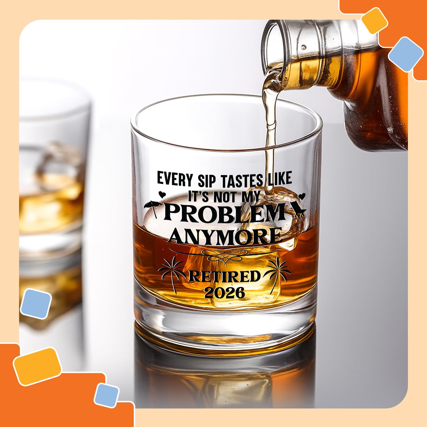 NewEleven BPA-free lead-free glass is durable and easy to clean.