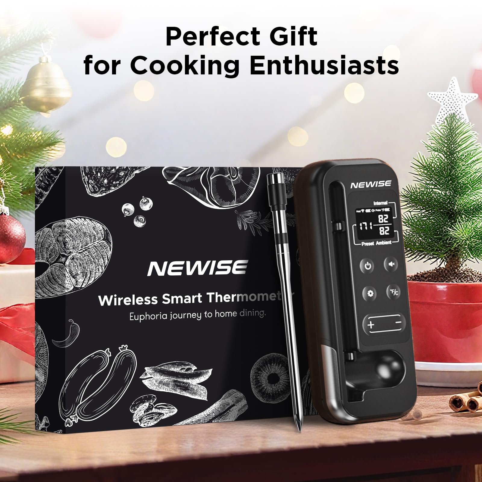 Newise gift-ready packaging ideal for dads and grill masters.