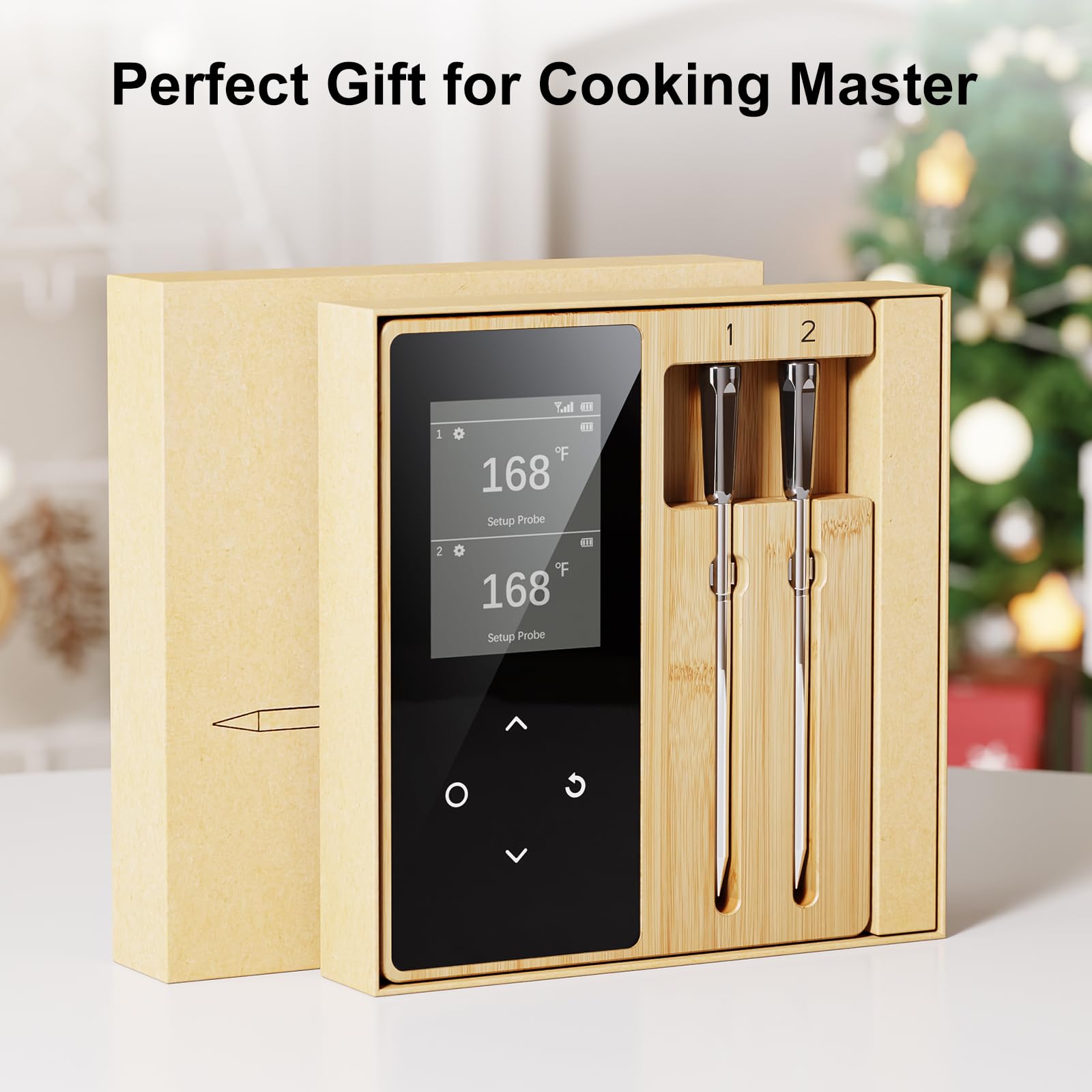 Newise gift packaging suited for the aspiring home chef.