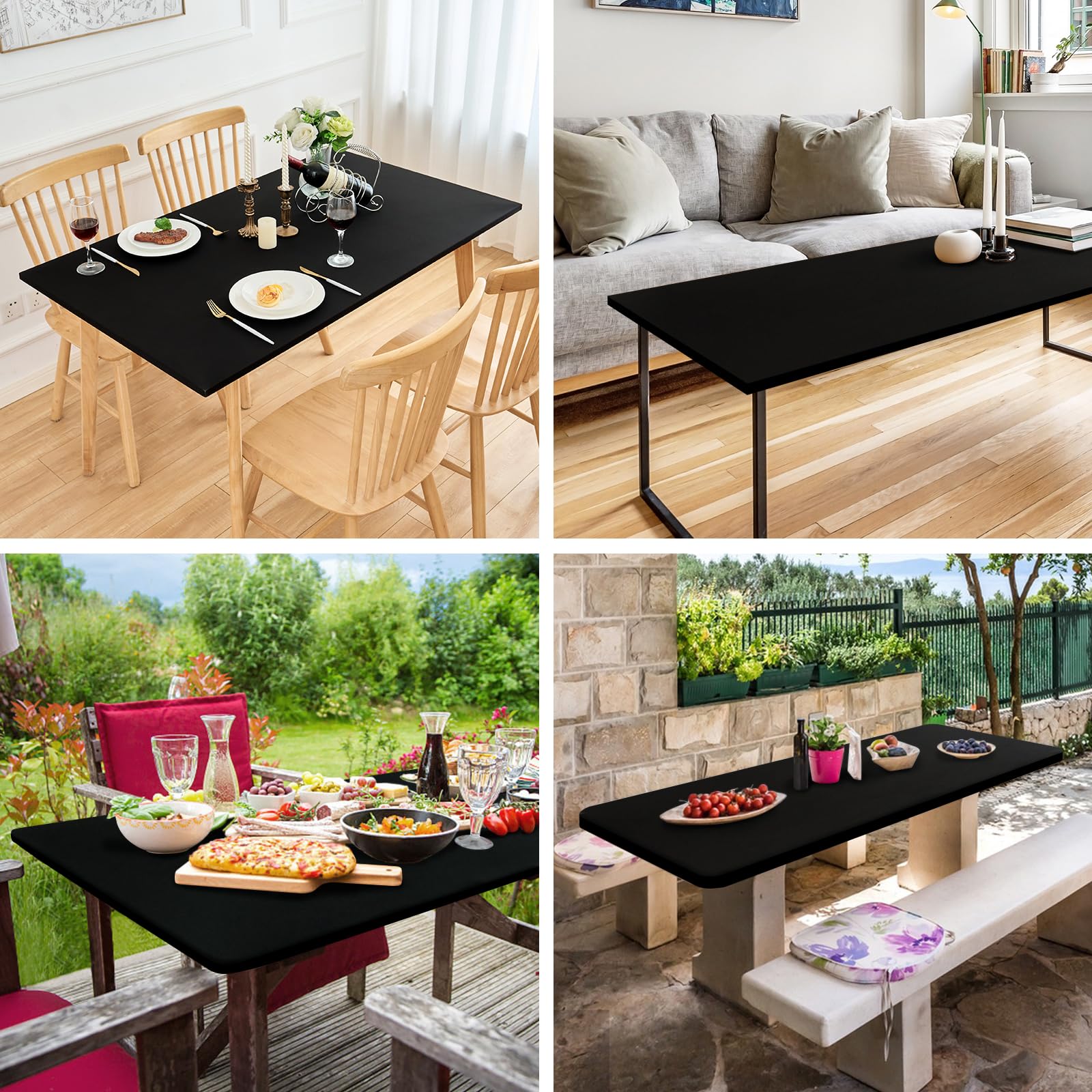 NEWISHER versatile tablecloth supports weddings, camping, and catering setups.