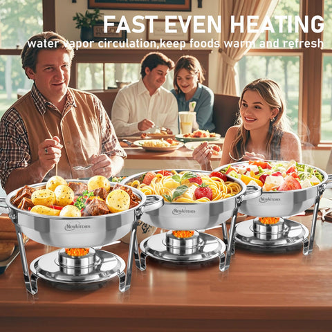 NEWKITCHEN water-basin feature to maintain warmth during service