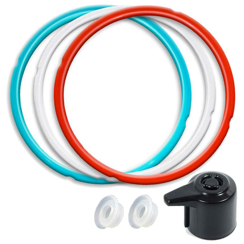 Newkiton 6QT sky-blue sealing ring for a tight seal.