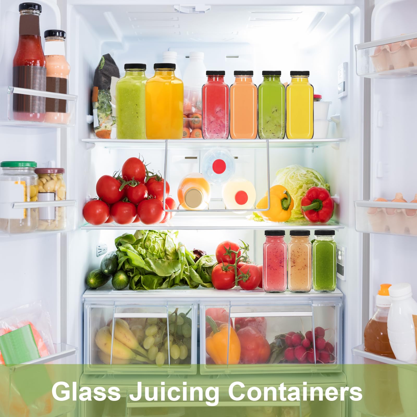 NEWMIAO bottle ideal for storing juice, smoothies, or spices