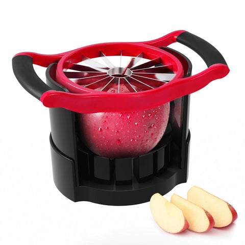 Newness 5-12 inch apple slicer delivering large, uniform slices for quick snacks.