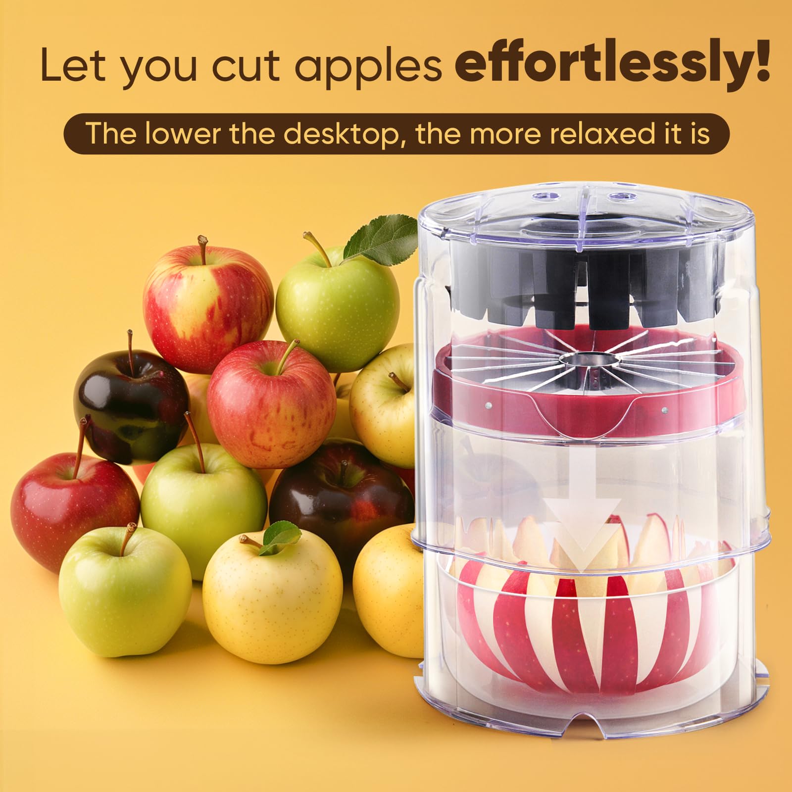 Newness Apple Slicer kitchen essential for pies and salads