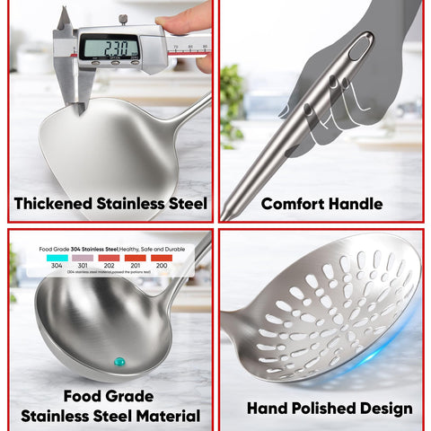 Newness carving fork in stainless steel ideal for carving meat with control