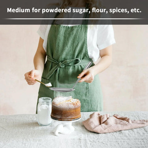 Newness fine mesh skimmer spoon dishwasher safe for easy cleanup