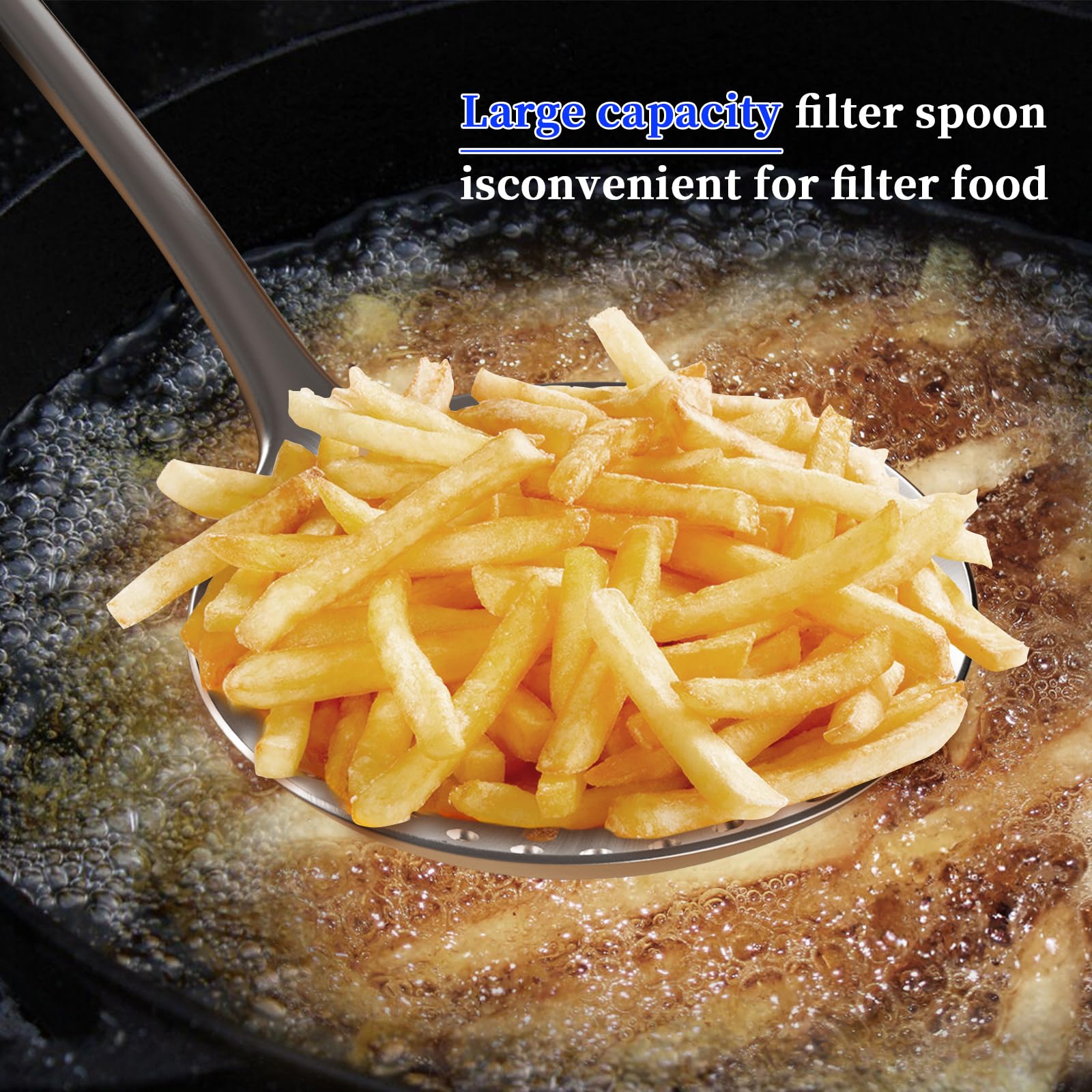 Newness ideal for frying, poaching, vegetables and more in daily cooking.