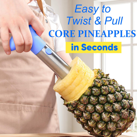 Newness pineapple easy clean, simplifies washing after kitchen prep