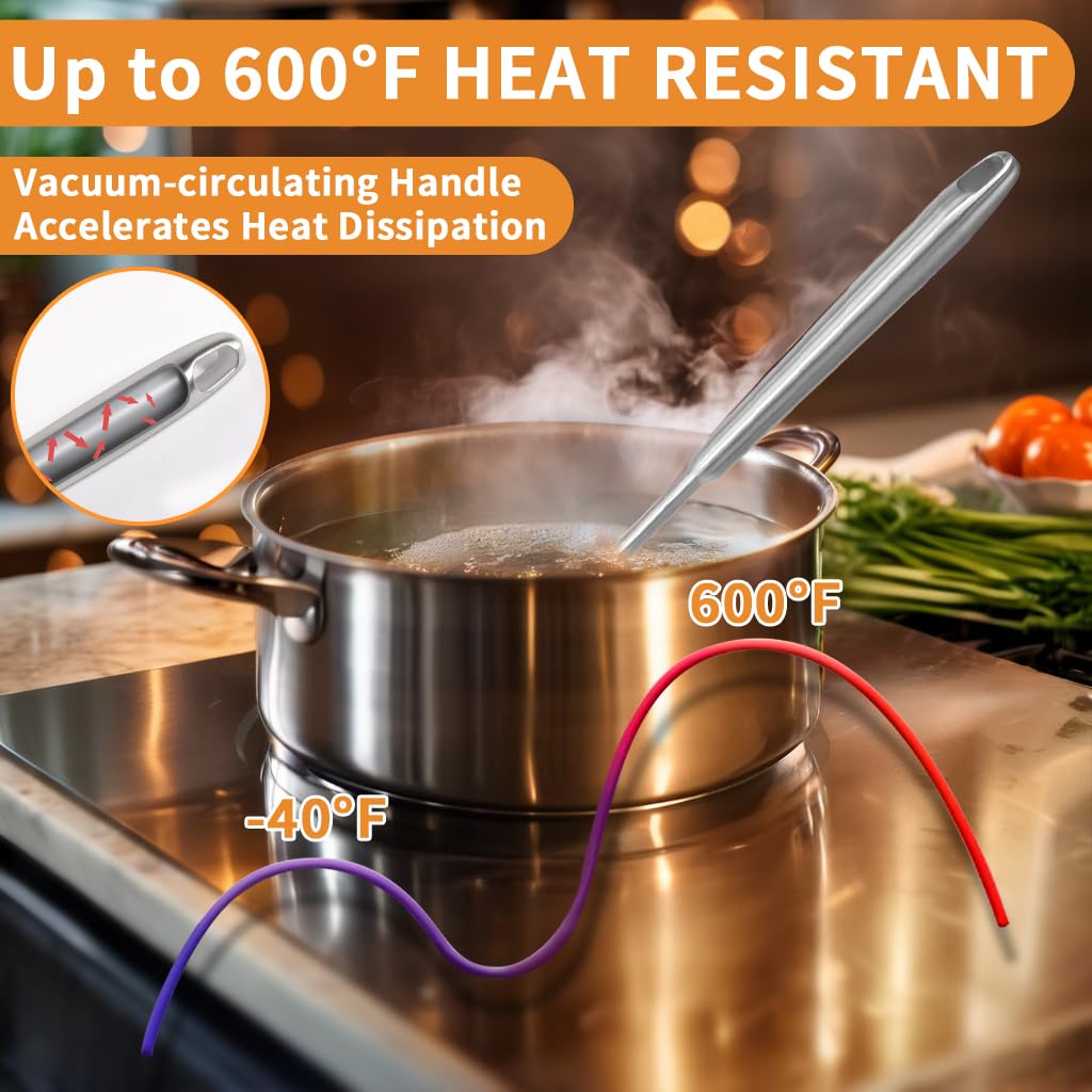 Newness Soup Ladle is dishwasher safe for easy cleanup after meals