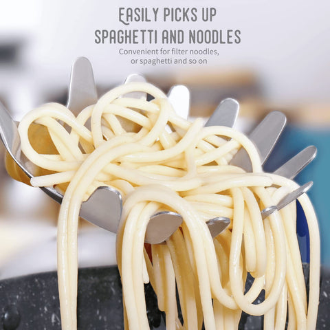 Newness Spaghetti Server is dishwasher safe for quick cleanup after meals.