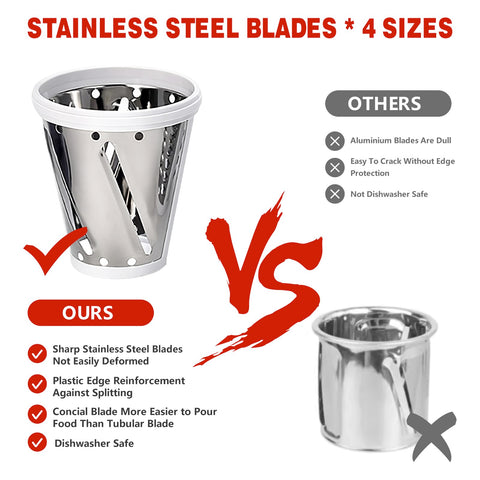 NewSETS 0.27 inch slicing blade for precise cuts.