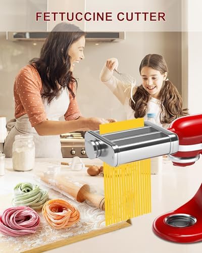 NEWSETS stainless steel gears ensure smooth, quiet pasta making