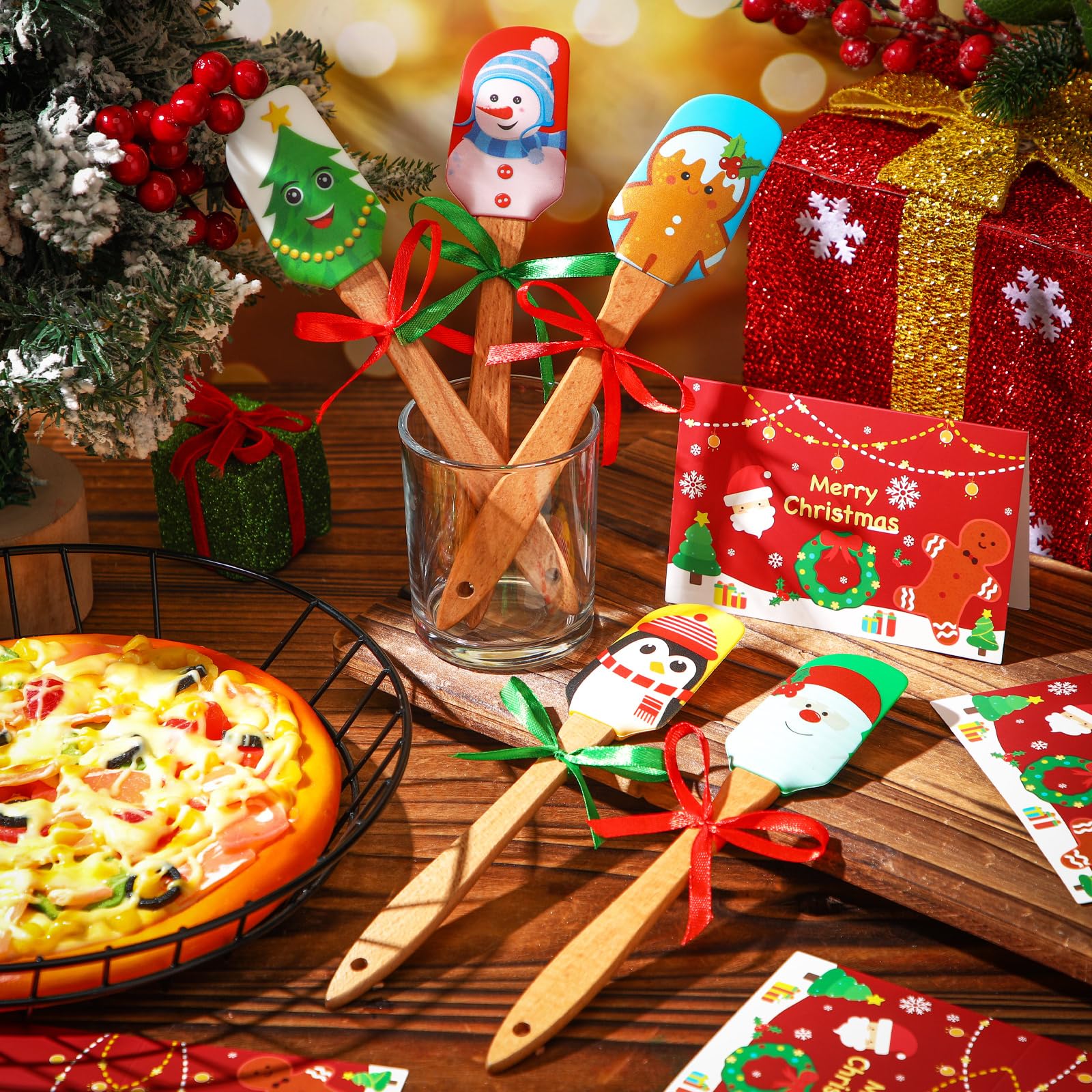 Newtay spatula tree pattern enhances holiday cooking rituals