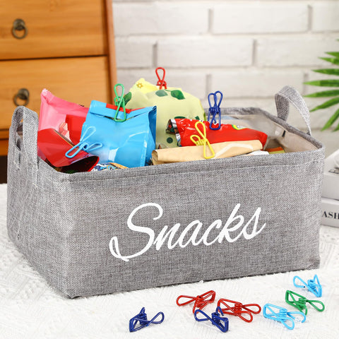 Newtay 2-inch color clips seal bags and keep snacks fresh