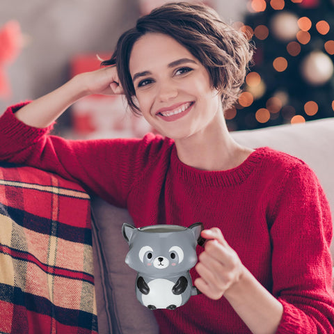 Newtay raccoon keychain is durable and rust-proof for everyday use.