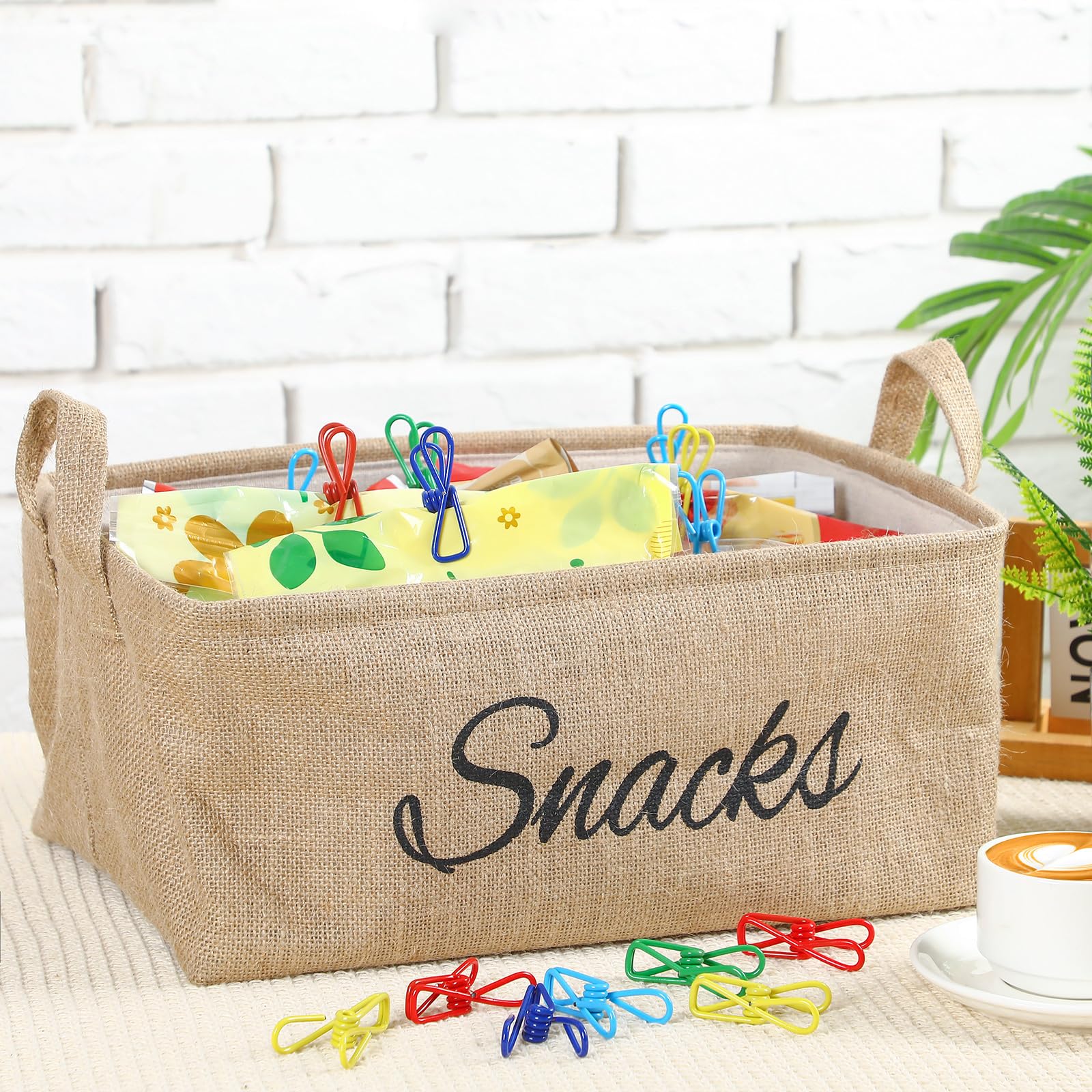 Newtay snack bin fits large snack bags for tidy pantry storage