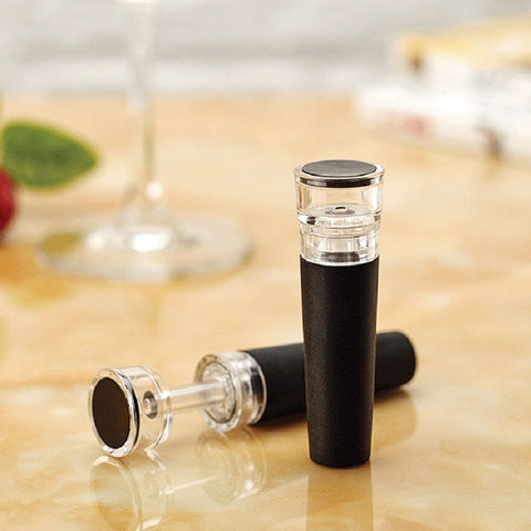 Newward Iceless Wine Chiller stopper preserves wine freshness after opening
