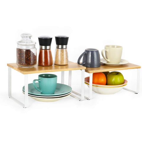 NEX sturdy kitchen shelves support daily items