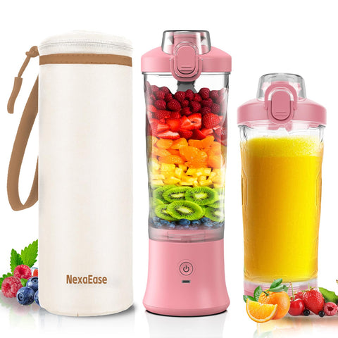 NexaEase portable blender 20oz bottle for quick smoothies on the go.