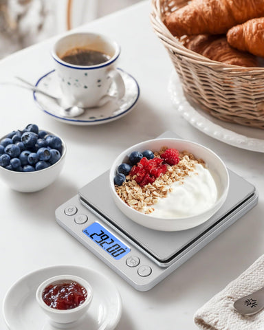 NEXT-SHINE Gram Scale stainless steel platform for stable weighing