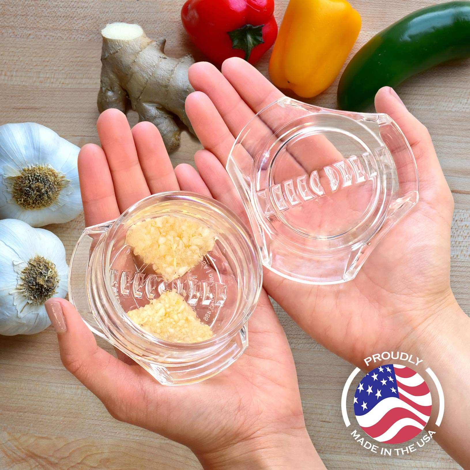 Dishwasher-safe NexTrend Garlic Twister 4th Gen for easy cleanup.