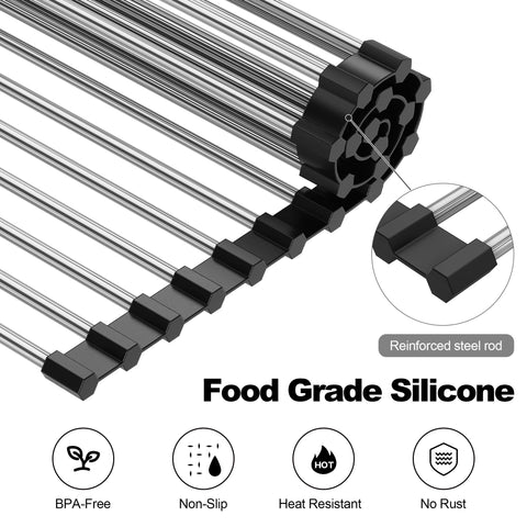 NEZUIBAN dish drying rack in modern kitchen for daily use