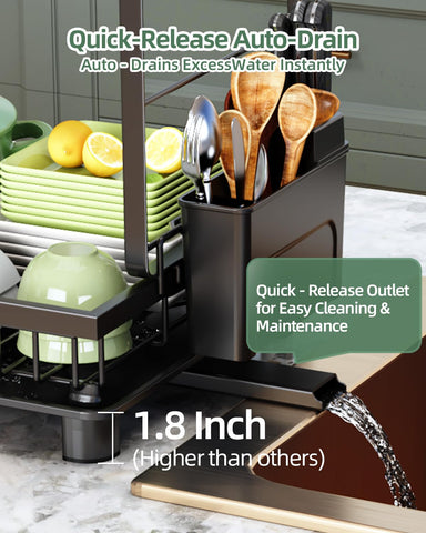 Nfnoyp multipurpose accessories setup with utensil and cup holders.