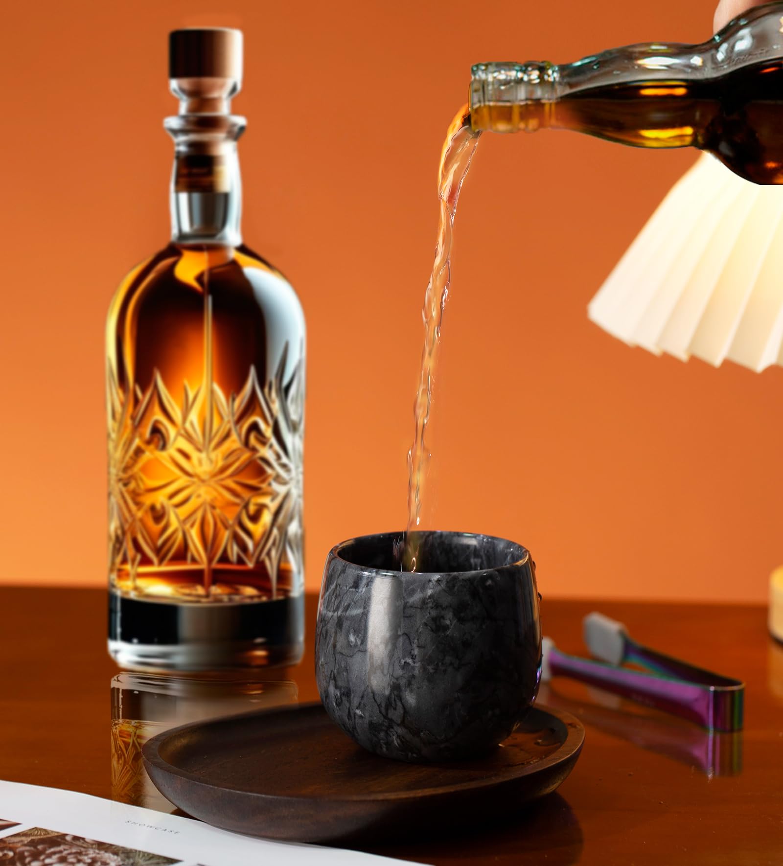 NHKRTE Natural Marble Texture Cup highlights unique craftsmanship and texture.