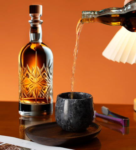 NHKRTE Natural Marble Texture Cup highlights unique craftsmanship and texture.