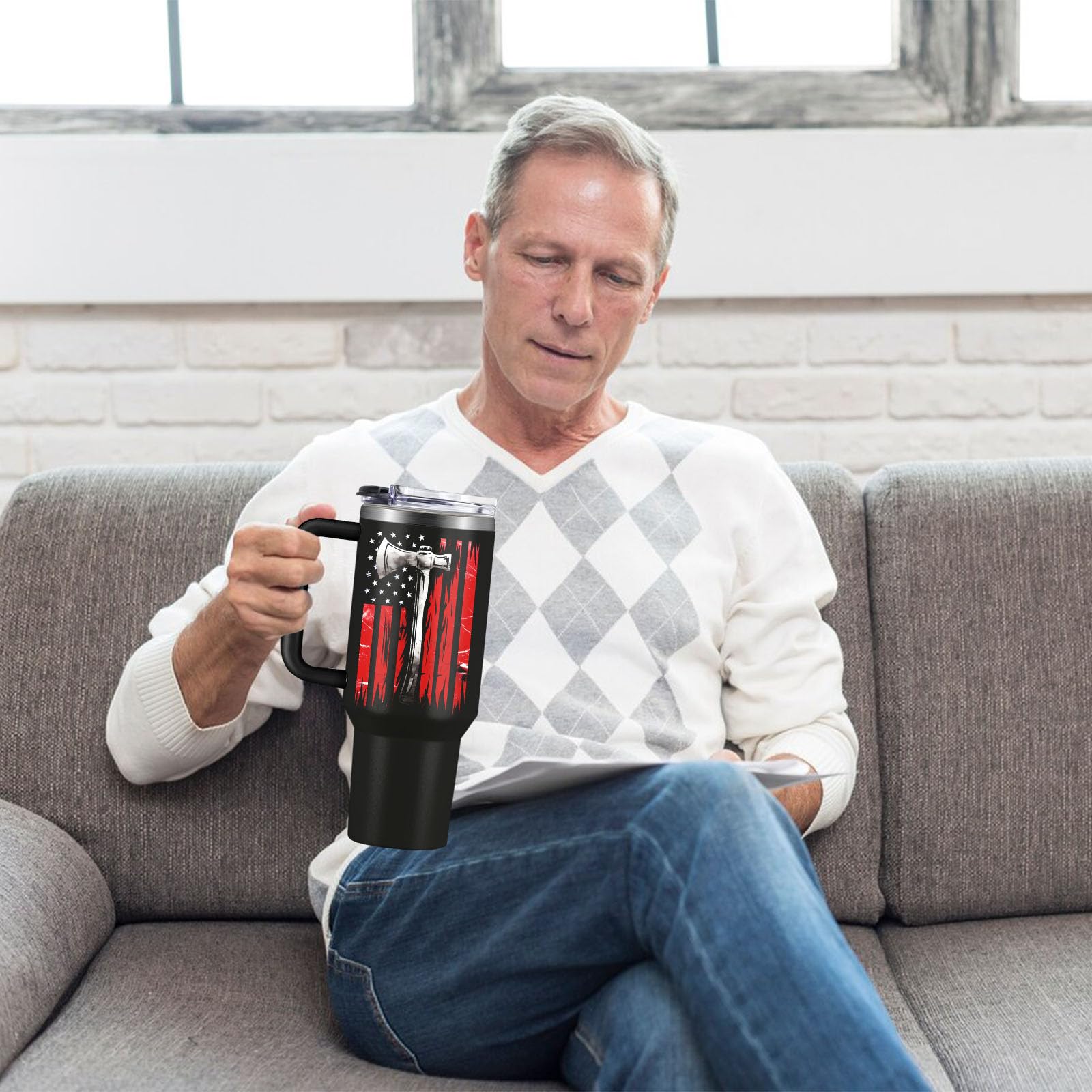 NIAXAUYT gift-ready presentation, ideal for retirement parties and firefighter gifts.