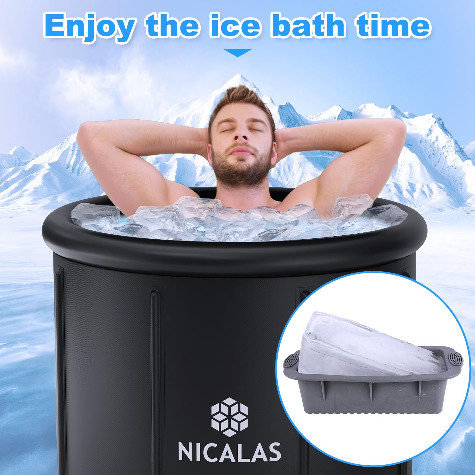 Nicalas food-grade mold used for bread or cake, versatile kitchen tool.