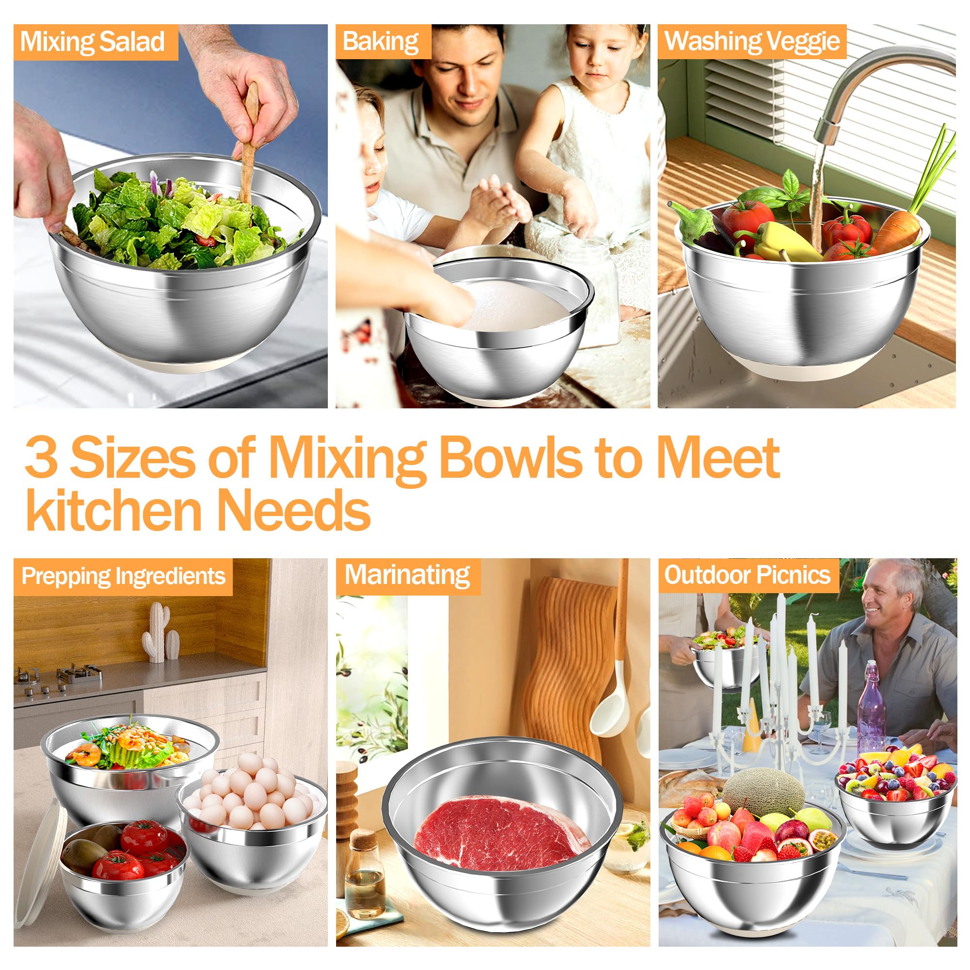 Nicdiet dishwasher-safe bowls simplify cleanup, while lids should be hand washed to preserve the seal.