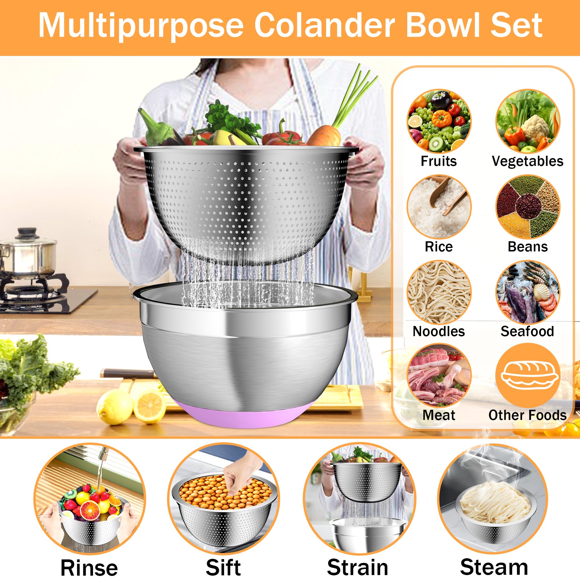 Nicdiet grater-attachment-4in1 streamlines slicing into bowls for mess-free prep