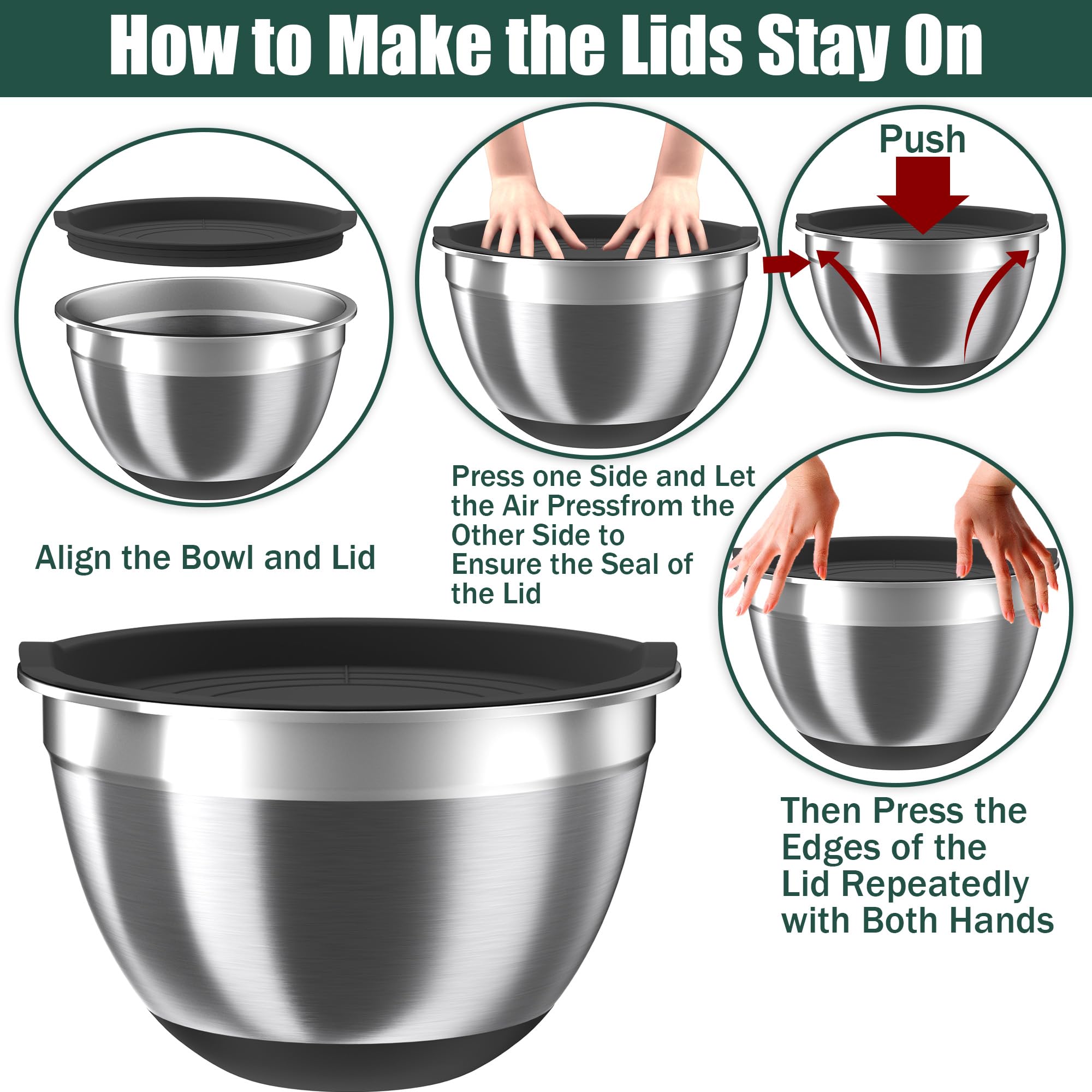 Nicdiet sealed lids lock in freshness and reduce spills during transport.