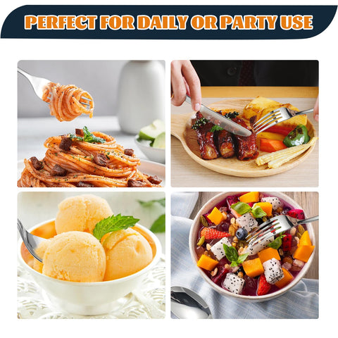 Nice Kitchen dinner spoons with ergonomic handles for easy holding