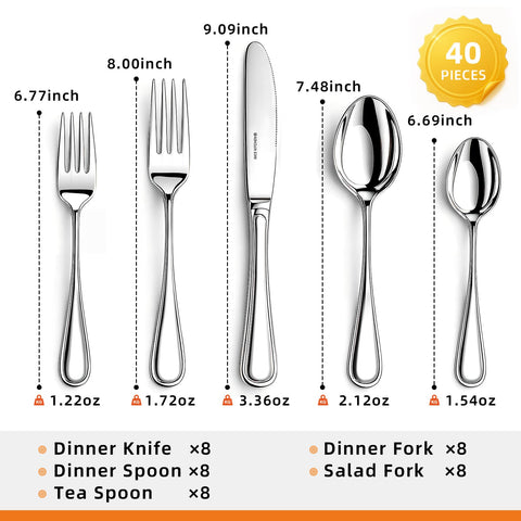 Nice Kitchen table setting showcasing gleaming silverware ambiance